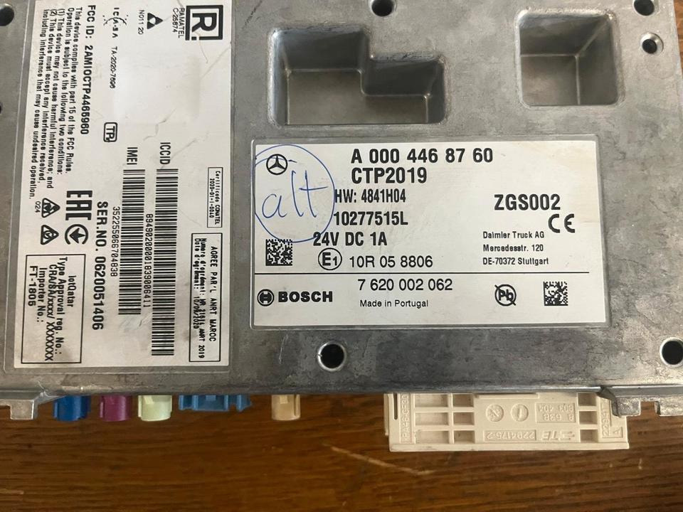 Mercedes Actros CTP2019 Steuergerät A0004468760 - ECU voor Vrachtwagen: afbeelding 3 Mercedes Actros CTP2019 Steuergerät A0004468760 - ECU voor Vrachtwagen: afbeelding 3