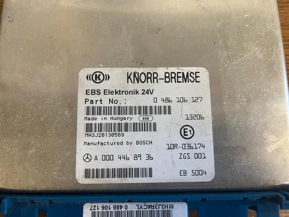 Mercedes Actros MP4 KNORR-BREMSE EBS Steuergerät A0004468936 - ECU voor Vrachtwagen: afbeelding 3 Mercedes Actros MP4 KNORR-BREMSE EBS Steuergerät A0004468936 - ECU voor Vrachtwagen: afbeelding 3