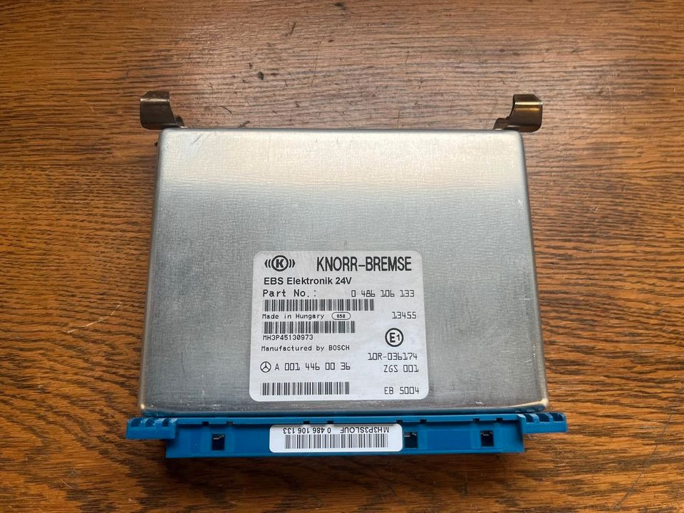 Mercedes Actros MP4 KNORR-BREMSE EBS Steuergerät A0014460036 - ECU voor Vrachtwagen: afbeelding 1 Mercedes Actros MP4 KNORR-BREMSE EBS Steuergerät A0014460036 - ECU voor Vrachtwagen: afbeelding 1