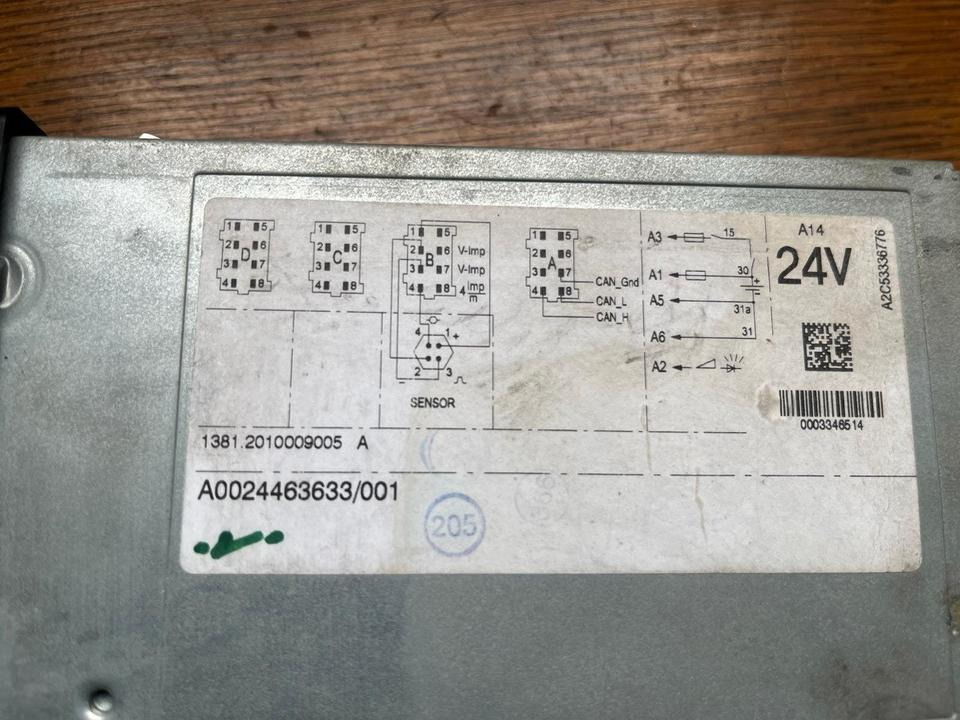 Mercedes Actros MP4 Tachograph A0024463633 - Tachograph voor Vrachtwagen: afbeelding 2 Mercedes Actros MP4 Tachograph A0024463633 - Tachograph voor Vrachtwagen: afbeelding 2