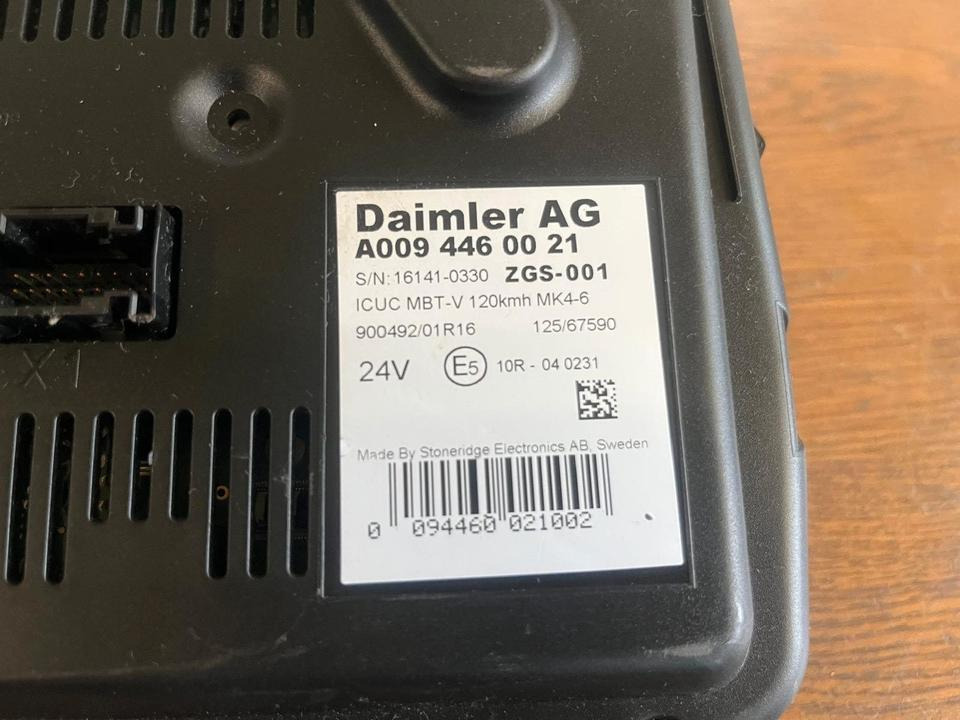 Mercedes Benz Actros MP4 Kombiinstrument / Tacho A0094460021 - Instrumentenpaneel voor Vrachtwagen: afbeelding 3 Mercedes Benz Actros MP4 Kombiinstrument / Tacho A0094460021 - Instrumentenpaneel voor Vrachtwagen: afbeelding 3