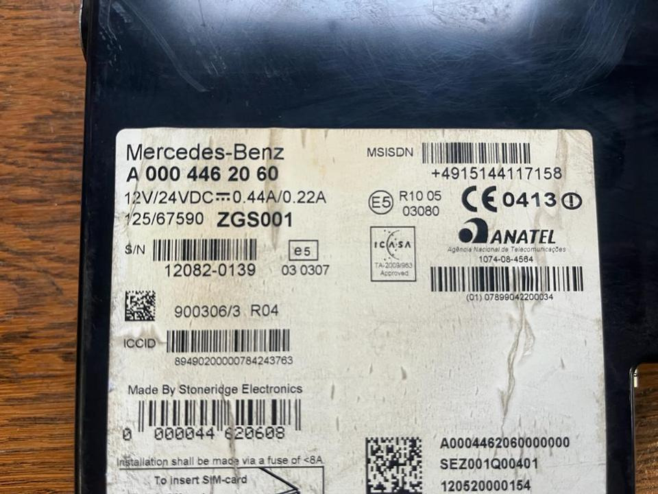 Mercedes-Benz Actros MP4 Tachograph FLEETBOARD A0004462060 - Tachograph voor Vrachtwagen: afbeelding 2 Mercedes-Benz Actros MP4 Tachograph FLEETBOARD A0004462060 - Tachograph voor Vrachtwagen: afbeelding 2