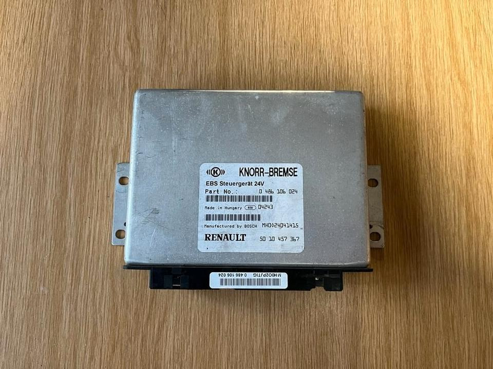 RENAULT KNORR-BREMSE EBS 0486106024 Steuergerät 50 10 457 367 - ECU voor Vrachtwagen: afbeelding 1 RENAULT KNORR-BREMSE EBS 0486106024 Steuergerät 50 10 457 367 - ECU voor Vrachtwagen: afbeelding 1