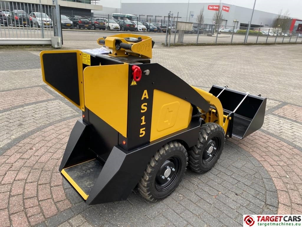 Conmeq AS15 Mini Skid Steer Loader 4x4 Electric - Schranklader: afbeelding 3 Conmeq AS15 Mini Skid Steer Loader 4x4 Electric - Schranklader: afbeelding 3