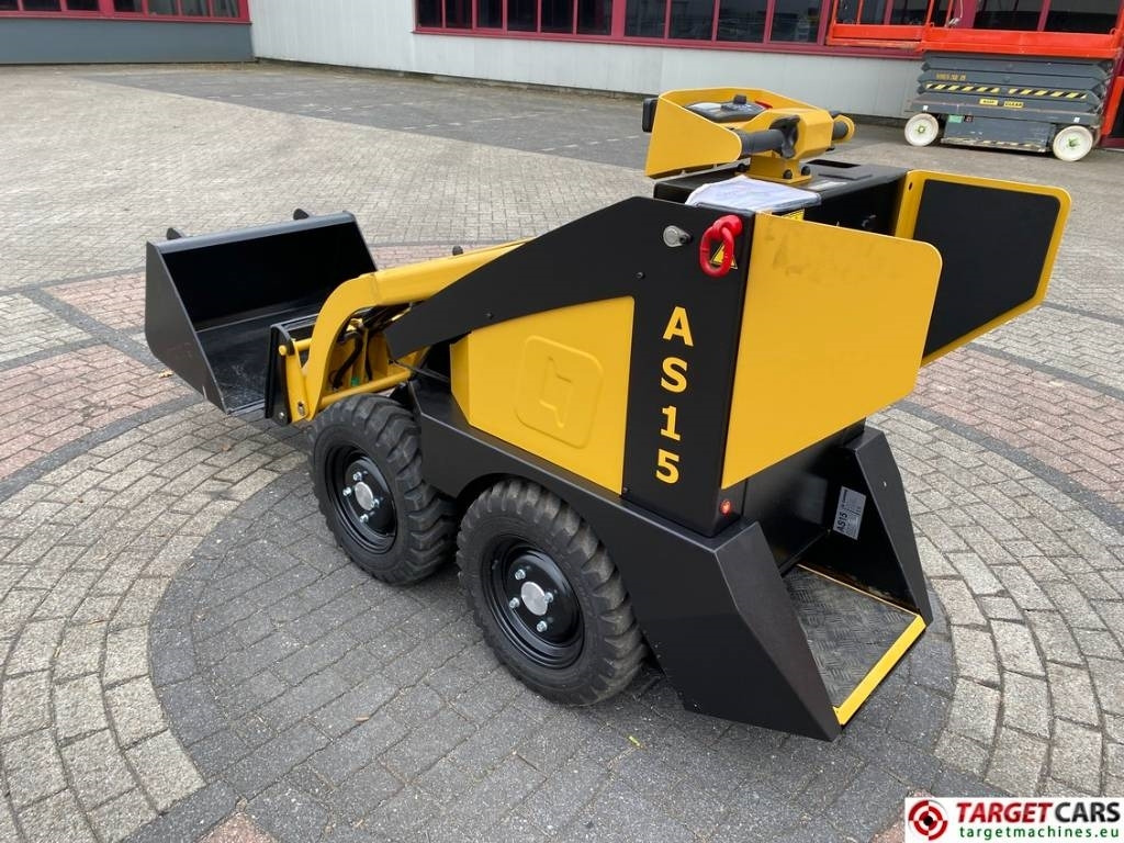 Conmeq AS15 Mini Skid Steer Loader 4x4 Electric - Wiellader: afbeelding 5 Conmeq AS15 Mini Skid Steer Loader 4x4 Electric - Wiellader: afbeelding 5