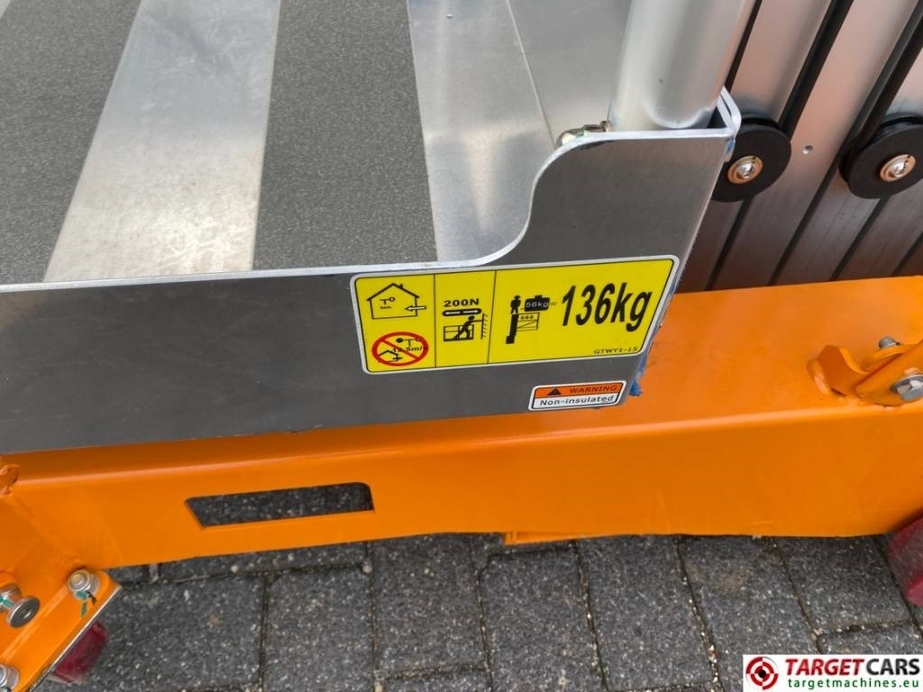 Nieuw Verticale masthoogwerker Hangcha HV120M-LC Electric DC Vertical Mast Lift 1240cm: afbeelding 38 Nieuw Verticale masthoogwerker Hangcha HV120M-LC Electric DC Vertical Mast Lift 1240cm: afbeelding 38