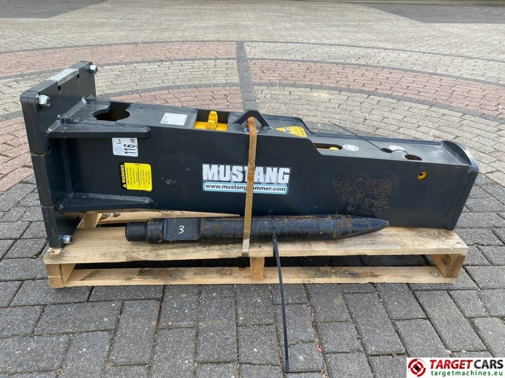 Mustang HM702 Hydraulic Excavator Breaker Hammer 6~13T NEW - Hydraulische hamer voor Bouwmachine: afbeelding 1 Mustang HM702 Hydraulic Excavator Breaker Hammer 6~13T NEW - Hydraulische hamer voor Bouwmachine: afbeelding 1