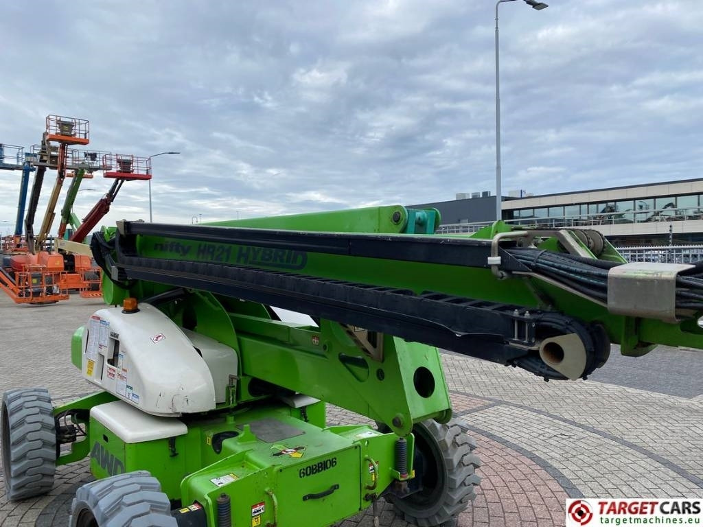Knikarmhoogwerker Niftylift HR21 MK1B HyBrid Articulated 4x4 Boom Lift 2080cm: afbeelding 36