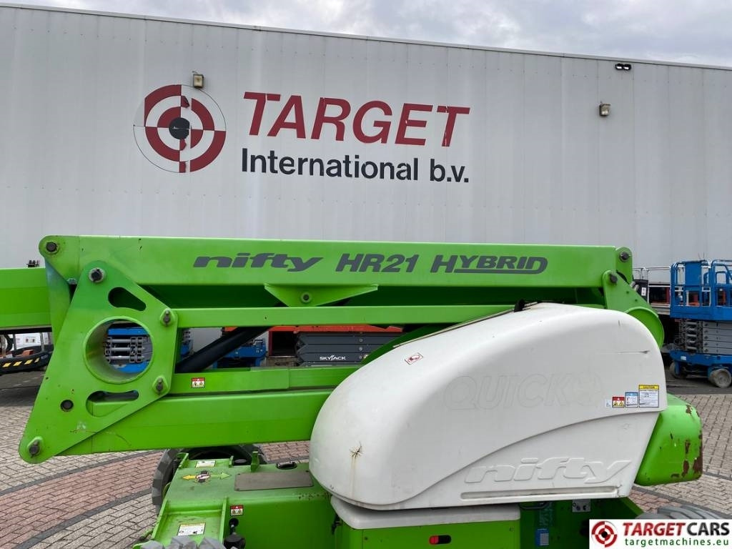 Knikarmhoogwerker Niftylift HR21 MK1B HyBrid Articulated 4x4 Boom Lift 2080cm: afbeelding 32