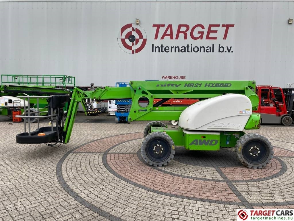 Knikarmhoogwerker Niftylift HR21 MK1B HyBrid Articulated 4x4 Boom Lift 2080cm: afbeelding 41