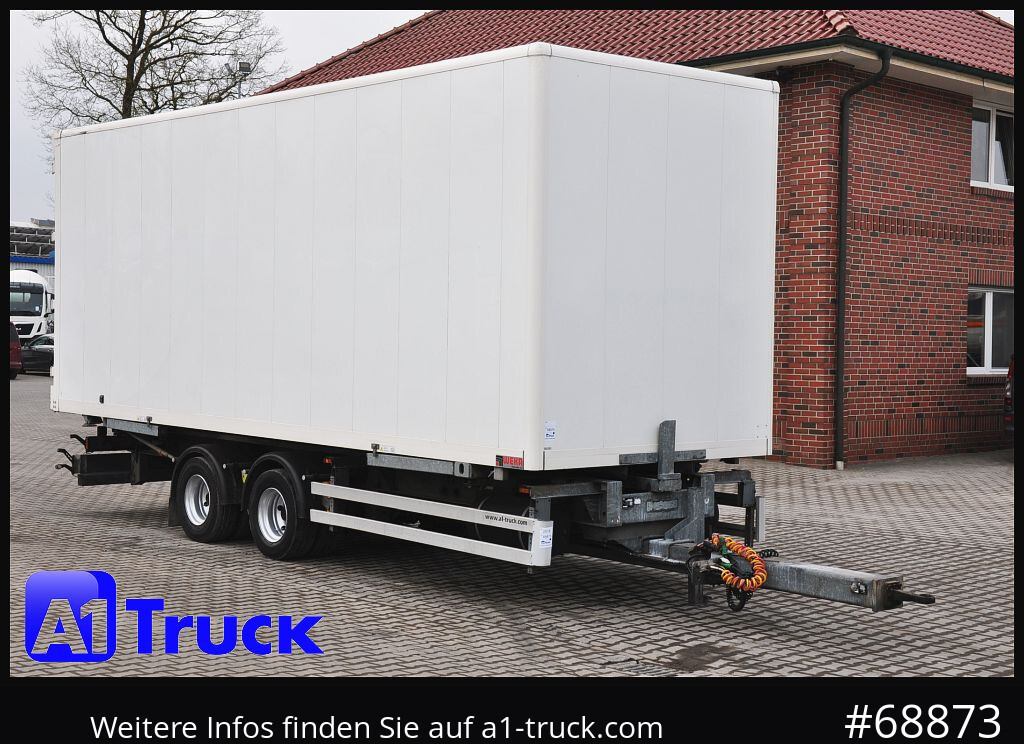 ACKERMANN 2 achs Koffer Wechselaufbau, Moebel, Lichtband - Gesloten aanhangwagen: afbeelding 1 ACKERMANN 2 achs Koffer Wechselaufbau, Moebel, Lichtband - Gesloten aanhangwagen: afbeelding 1