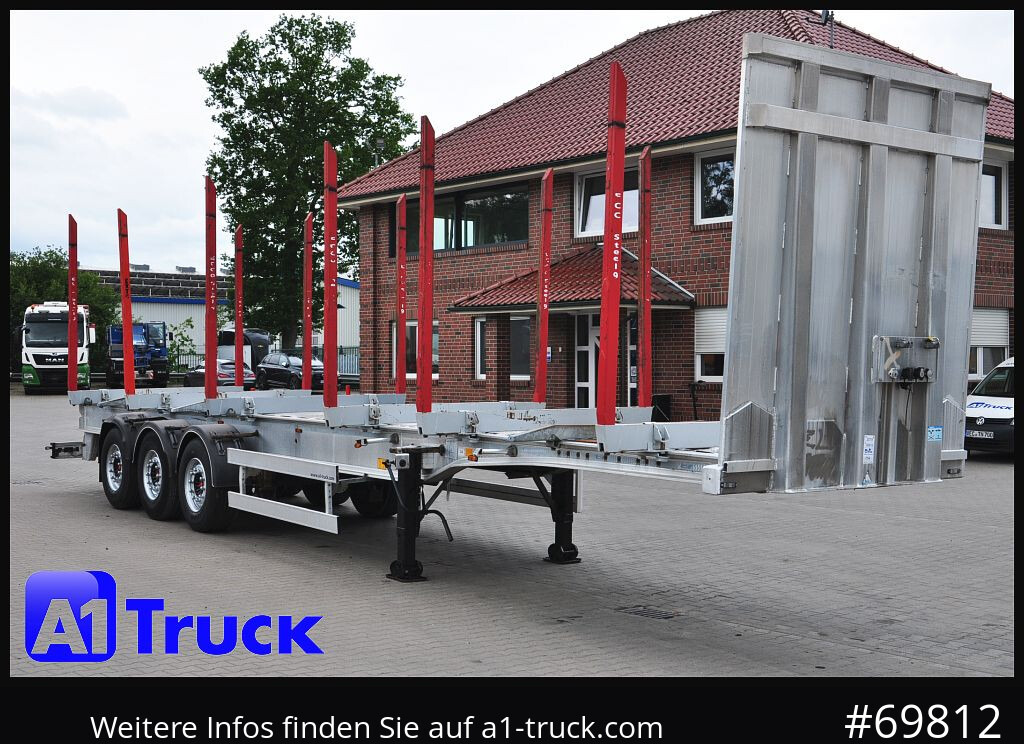 BENALU Timberliner, Vollalu, 2x Liftachse, Lang-Holz, - Houtoplegger: afbeelding 1 BENALU Timberliner, Vollalu, 2x Liftachse, Lang-Holz, - Houtoplegger: afbeelding 1
