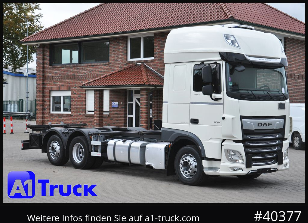 DAF DAF XF 480 FAN SSC Intarder, Lenkachse Standlklima - Containertransporter/ Wissellaadbak vrachtwagen: afbeelding 1 DAF DAF XF 480 FAN SSC Intarder, Lenkachse Standlklima - Containertransporter/ Wissellaadbak vrachtwagen: afbeelding 1