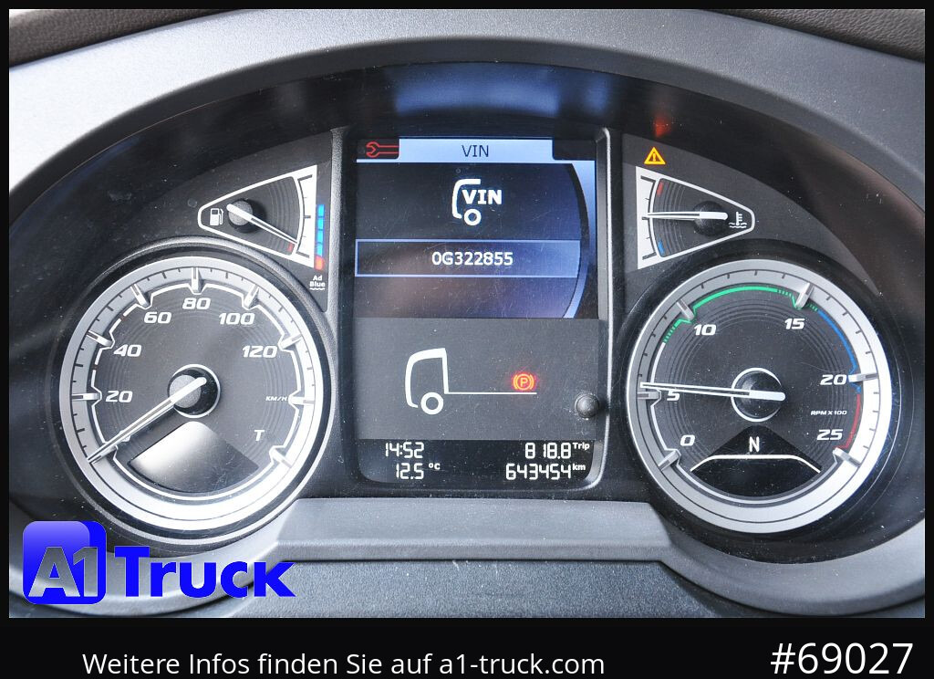 DAF XF 480 FAN Intarder LBW 2t. Lenkachse Steering - Containertransporter/ Wissellaadbak vrachtwagen: afbeelding 4 DAF XF 480 FAN Intarder LBW 2t. Lenkachse Steering - Containertransporter/ Wissellaadbak vrachtwagen: afbeelding 4