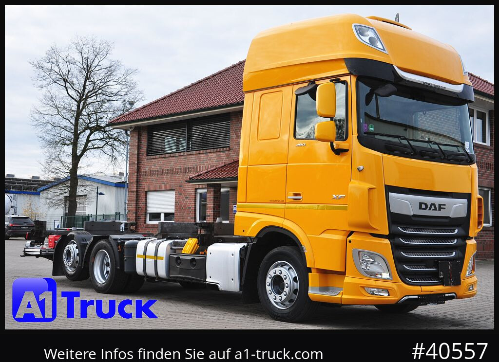 DAF XF 480, MultiBDF, 7,45, Standklima, LBW, - Containertransporter/ Wissellaadbak vrachtwagen: afbeelding 1 DAF XF 480, MultiBDF, 7,45, Standklima, LBW, - Containertransporter/ Wissellaadbak vrachtwagen: afbeelding 1