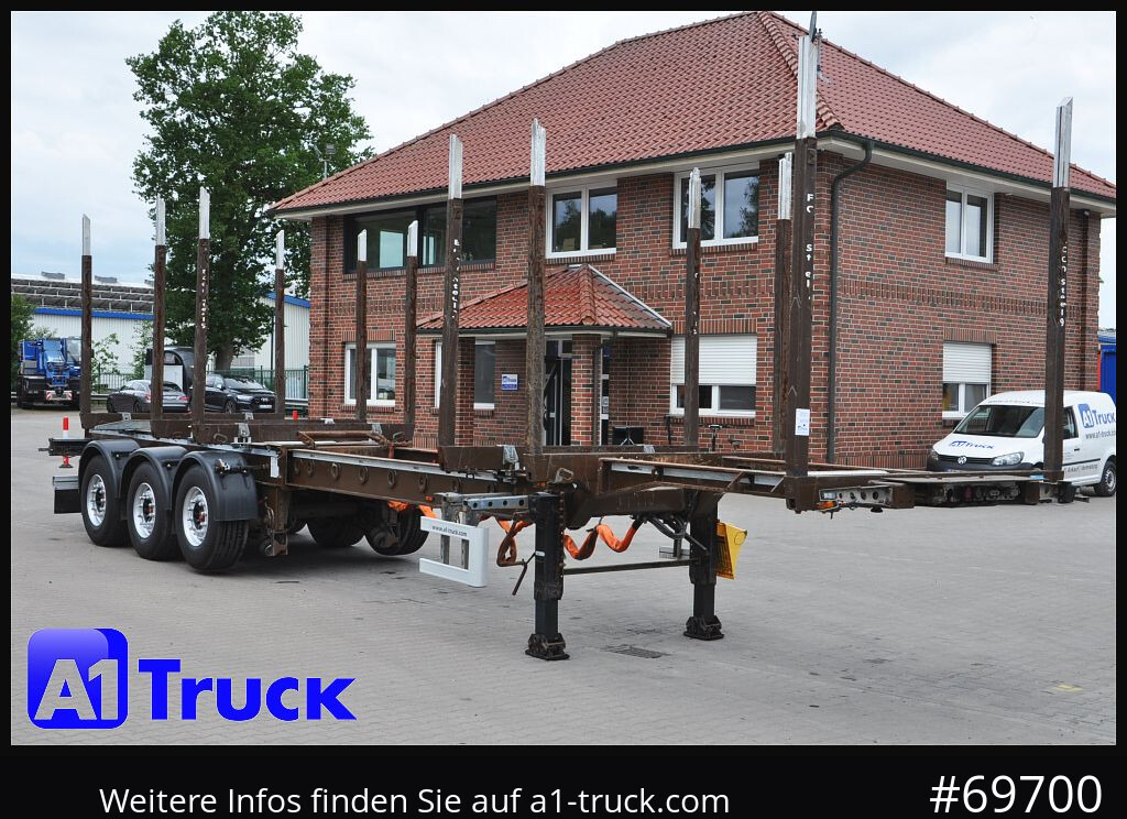 DOLL H3L-14XL Holz Tele, Lenkachse 275 tkm. - Houtoplegger: afbeelding 1 DOLL H3L-14XL Holz Tele, Lenkachse 275 tkm. - Houtoplegger: afbeelding 1