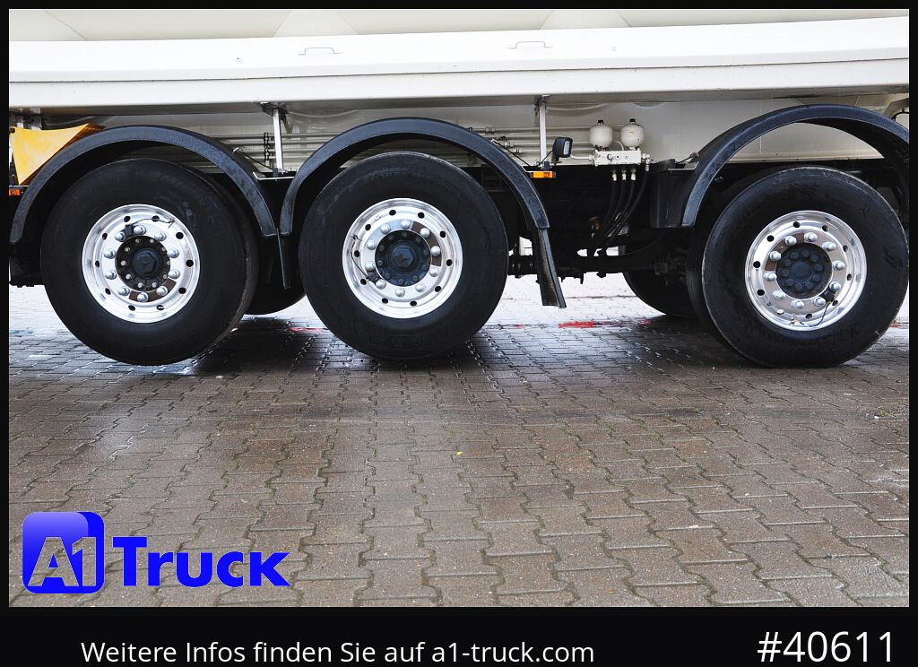 FELDBINDER EUT 55,3, 7 Kammern Futter Feed, Lenkachse, Alufelgen, - Bulkoplegger: afbeelding 3 FELDBINDER EUT 55,3, 7 Kammern Futter Feed, Lenkachse, Alufelgen, - Bulkoplegger: afbeelding 3