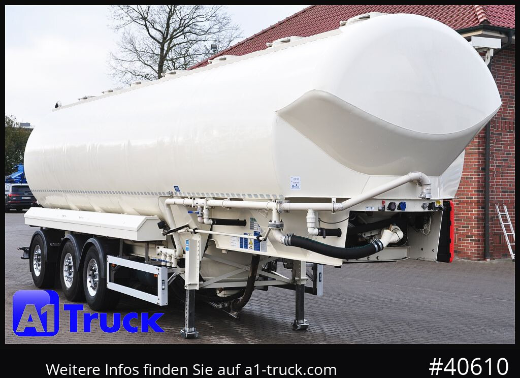 FELDBINDER EUT 55,3, Futter Feed 7 Kammern 55m³, Lenkachse, Alufelgen, - Bulkoplegger: afbeelding 1 FELDBINDER EUT 55,3, Futter Feed 7 Kammern 55m³, Lenkachse, Alufelgen, - Bulkoplegger: afbeelding 1