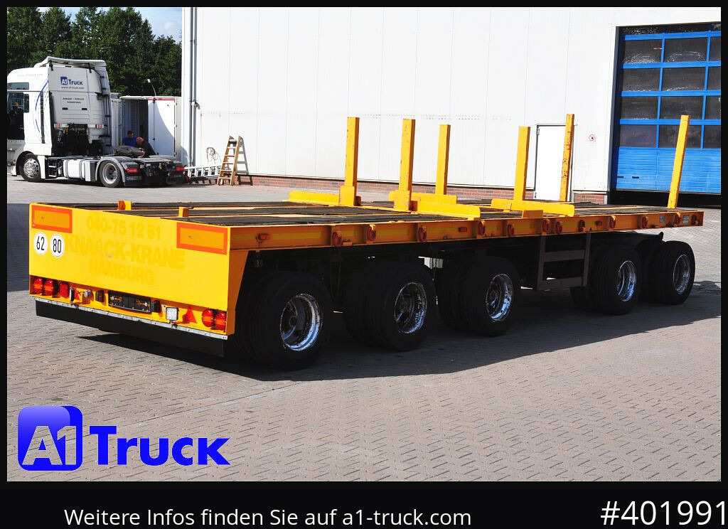 GOLDHOFER 5 achs Ballast, Lenkachse, 50to., Schwerlast, - Open/ Plateau aanhangwagen: afbeelding 1 GOLDHOFER 5 achs Ballast, Lenkachse, 50to., Schwerlast, - Open/ Plateau aanhangwagen: afbeelding 1