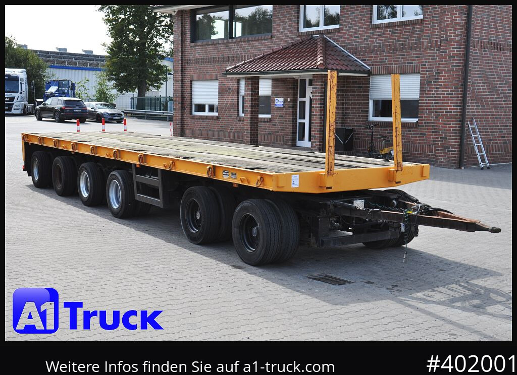 GOLDHOFER 6achs Plattform, Ballast, 60to., Schwerlast, - Open/ Plateau aanhangwagen: afbeelding 1 GOLDHOFER 6achs Plattform, Ballast, 60to., Schwerlast, - Open/ Plateau aanhangwagen: afbeelding 1
