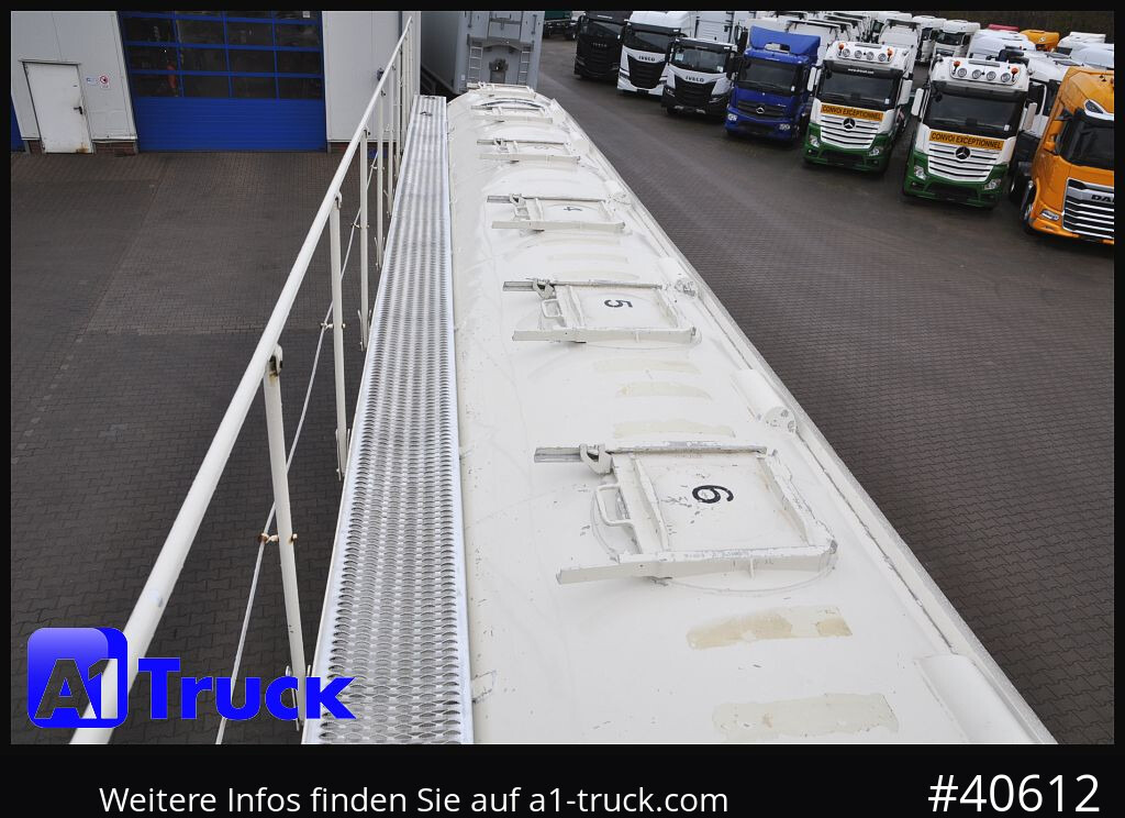 HEITLING SDBH 54, 7 Kammern, Futter Feed Lenkachse, Alufelgen, - Bulkoplegger: afbeelding 5 HEITLING SDBH 54, 7 Kammern, Futter Feed Lenkachse, Alufelgen, - Bulkoplegger: afbeelding 5