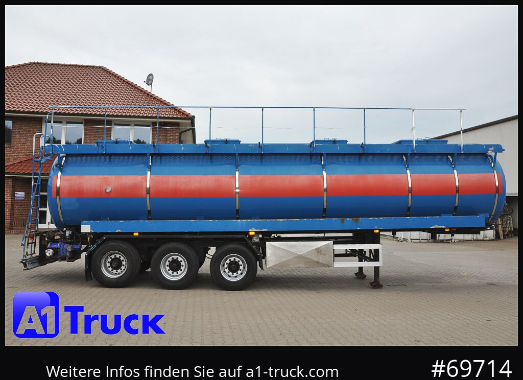 HENDRICKS,GOCH ca 32m³ Vogelsang Pumpe Gülle Sickerwasser - Tankoplegger: afbeelding 2 HENDRICKS,GOCH ca 32m³ Vogelsang Pumpe Gülle Sickerwasser - Tankoplegger: afbeelding 2