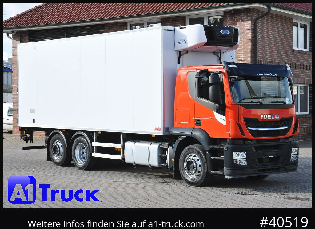 IVECO AT260SY 460 Stralis Carrier Navi Lenkachse - Koelwagen vrachtwagen: afbeelding 1 IVECO AT260SY 460 Stralis Carrier Navi Lenkachse - Koelwagen vrachtwagen: afbeelding 1