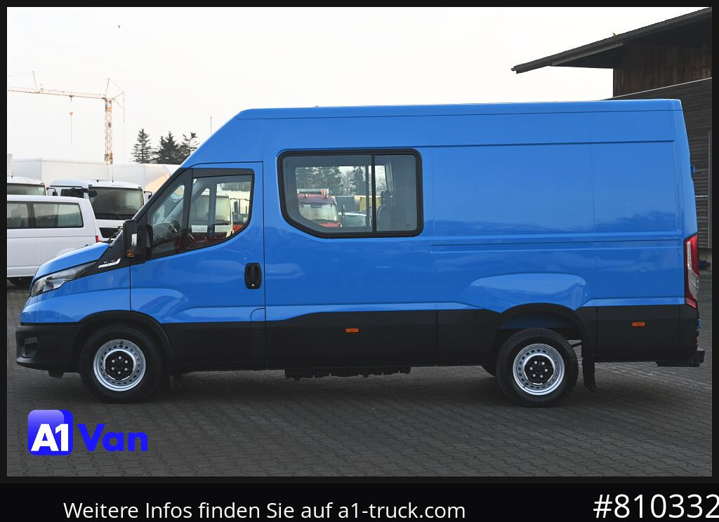 Gesloten bestelwagen, Bestelwagen met dubbele cabine IVECO Daily 35S18 A8V Mixto, Hi-Matic, Klima, AHK: afbeelding 12