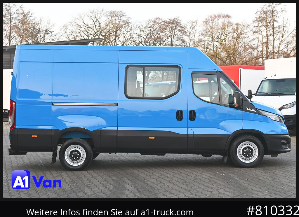 Gesloten bestelwagen, Bestelwagen met dubbele cabine IVECO Daily 35S18 A8V Mixto, Hi-Matic, Klima, AHK: afbeelding 8