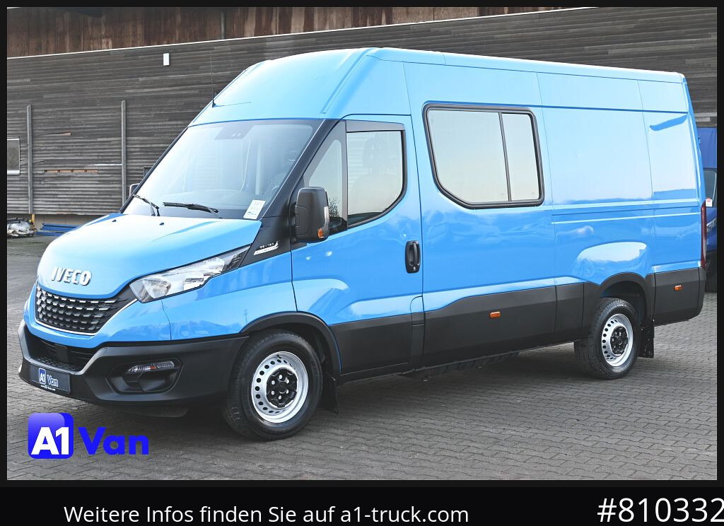 Gesloten bestelwagen, Bestelwagen met dubbele cabine IVECO Daily 35S18 A8V Mixto, Hi-Matic, Klima, AHK: afbeelding 13