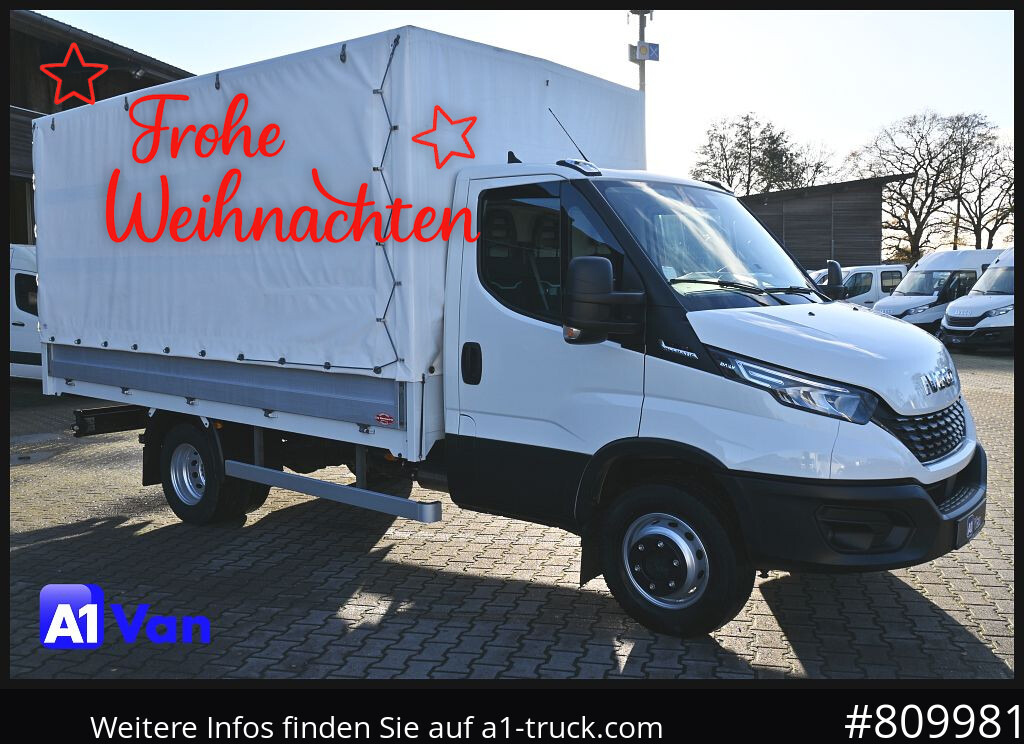 IVECO Daily 72C18 A8V Pritsche/Plane, Tempomat, AHK, Klima - Bestelwagen open laadbak: afbeelding 1 IVECO Daily 72C18 A8V Pritsche/Plane, Tempomat, AHK, Klima - Bestelwagen open laadbak: afbeelding 1