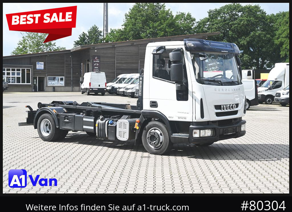 IVECO Eurocargo ML 80E18/ Abroller,Ellermann, Hu/Au NEU - Haakarmsysteem vrachtwagen: afbeelding 1 IVECO Eurocargo ML 80E18/ Abroller,Ellermann, Hu/Au NEU - Haakarmsysteem vrachtwagen: afbeelding 1