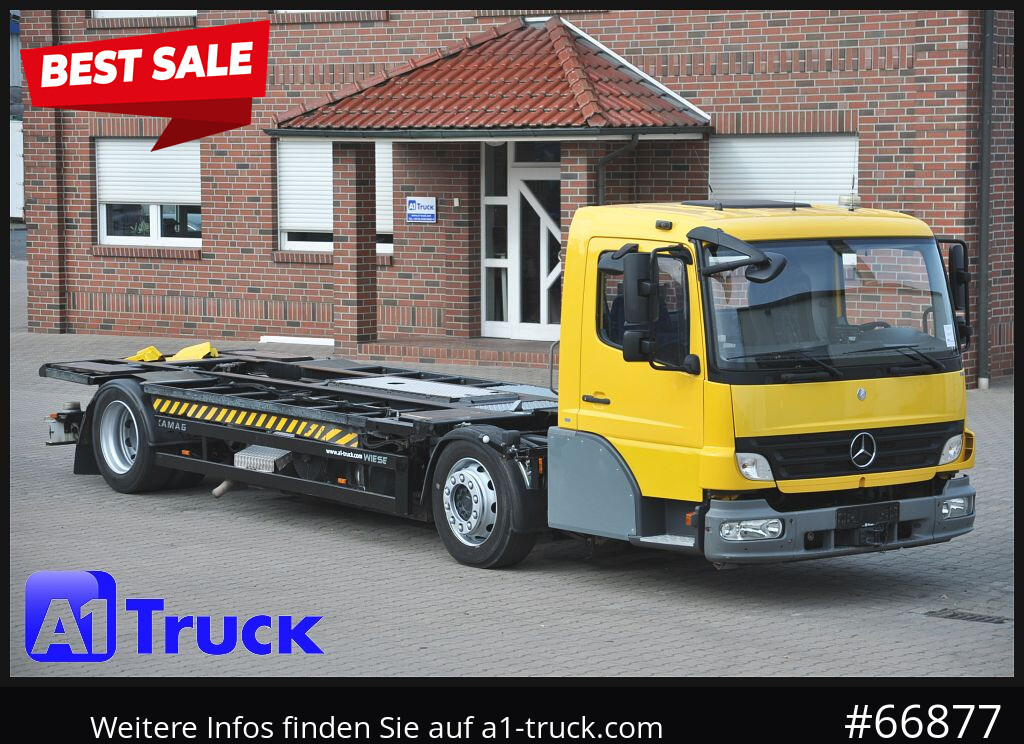 KAMAG Kamag Wiesel, Umsetzer, Rangierer, 40Km/h, - Containertransporter/ Wissellaadbak vrachtwagen: afbeelding 1 KAMAG Kamag Wiesel, Umsetzer, Rangierer, 40Km/h, - Containertransporter/ Wissellaadbak vrachtwagen: afbeelding 1