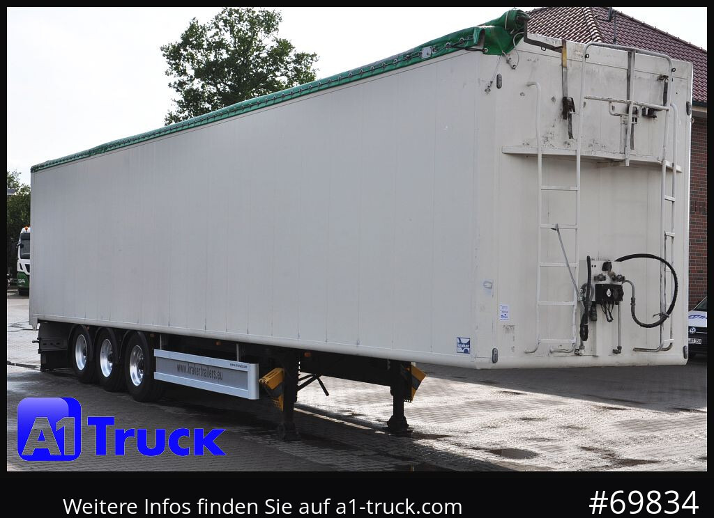 KRAKER CF-200, Lift, Funk, Agrar 90m³ Alu, Top - Schuifvloer oplegger: afbeelding 1 KRAKER CF-200, Lift, Funk, Agrar 90m³ Alu, Top - Schuifvloer oplegger: afbeelding 1