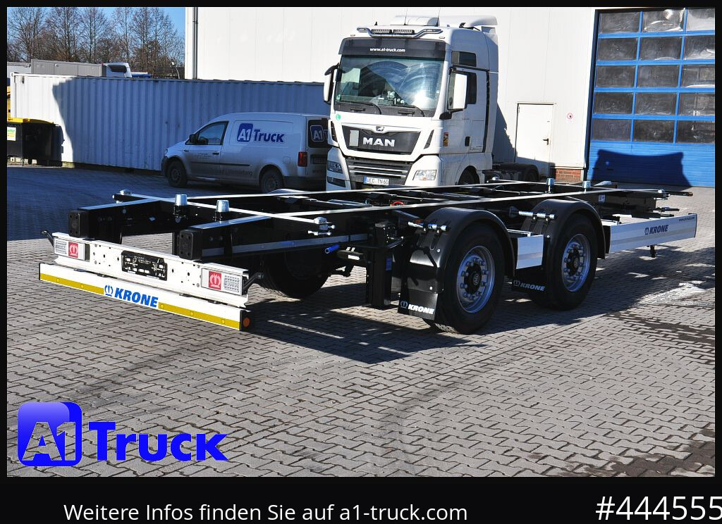 KRONE 10 x Tandem, MIDI, für 1120mm + 1320mm, SOFORT, NEU - Containertransporter/ Wissellaadbak aanhangwagen: afbeelding 1 KRONE 10 x Tandem, MIDI, für 1120mm + 1320mm, SOFORT, NEU - Containertransporter/ Wissellaadbak aanhangwagen: afbeelding 1