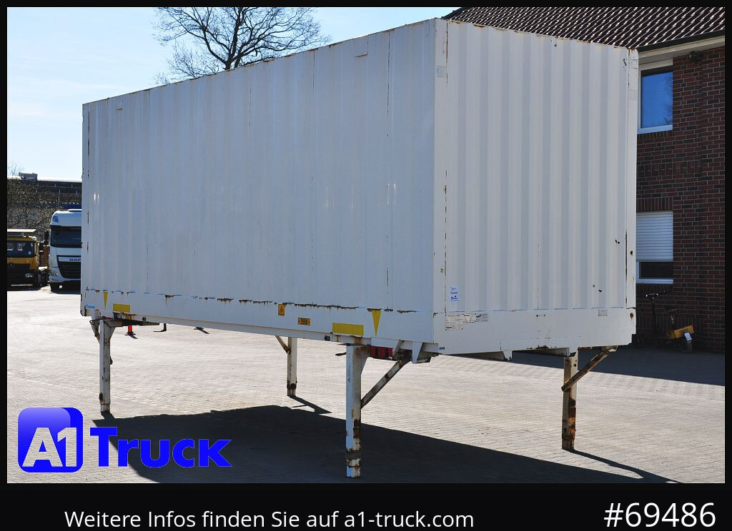 KRONE BDF 7,45 Koffer 2750mm innen - Gesloten laadbak: afbeelding 1 KRONE BDF 7,45 Koffer 2750mm innen - Gesloten laadbak: afbeelding 1