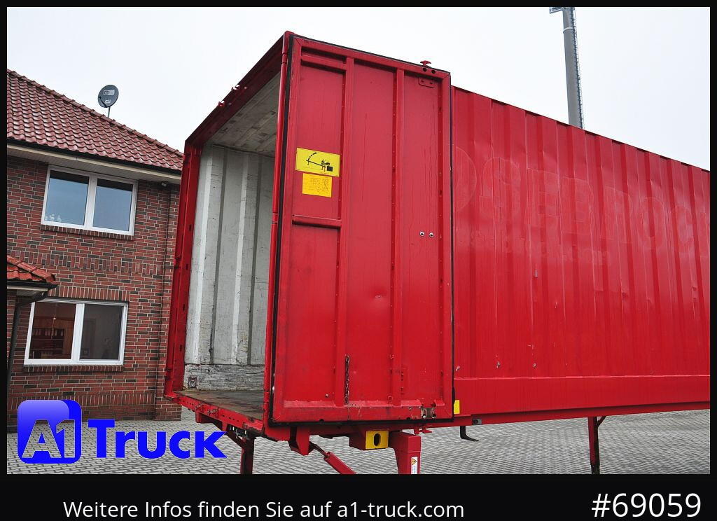 KRONE BDF 7,45 Wechselbrücke Koffer, Zurrösen in den Seitenwänden - Gesloten laadbak: afbeelding 3 KRONE BDF 7,45 Wechselbrücke Koffer, Zurrösen in den Seitenwänden - Gesloten laadbak: afbeelding 3