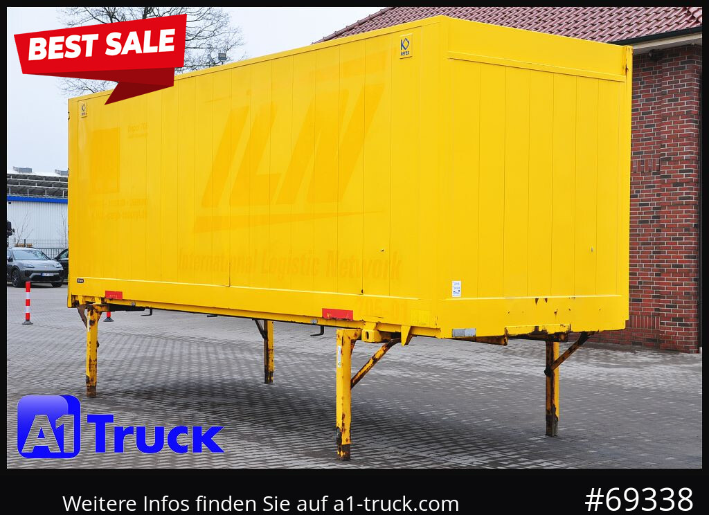 KRONE BDF 7,82 Wechselbrücke, 2730mm Innenhöhe. - Gesloten laadbak: afbeelding 1 KRONE BDF 7,82 Wechselbrücke, 2730mm Innenhöhe. - Gesloten laadbak: afbeelding 1