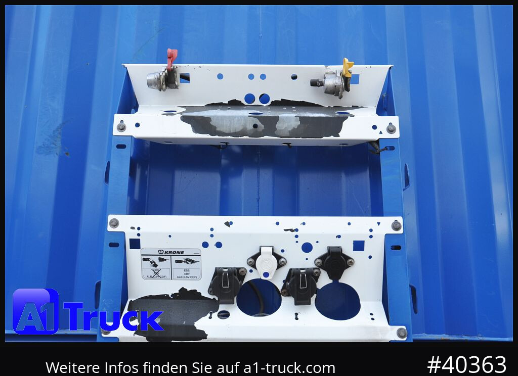 KRONE Megatrailer, Plateau, Liftachse, Staplerhalterung, - Open bak met boorden oplegger: afbeelding 5 KRONE Megatrailer, Plateau, Liftachse, Staplerhalterung, - Open bak met boorden oplegger: afbeelding 5