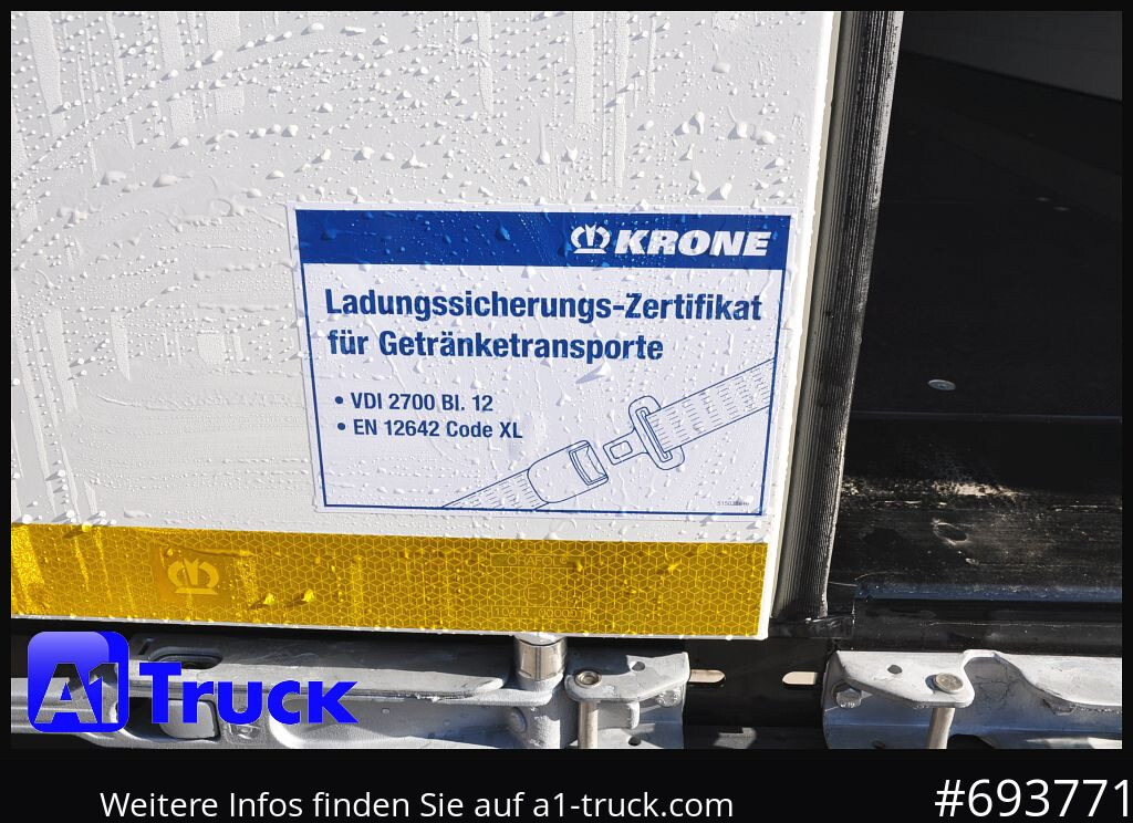 KRONE SD Koffer, Liftachse, Code XL, VDI 2700, SOFORT - Gesloten oplegger: afbeelding 5 KRONE SD Koffer, Liftachse, Code XL, VDI 2700, SOFORT - Gesloten oplegger: afbeelding 5