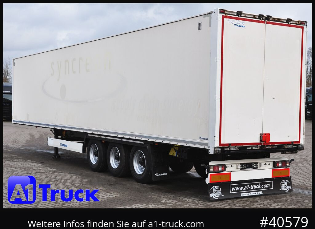 Gesloten oplegger KRONE SDK 27, Koffer, 1 Vorbesitzer, Plywood,: afbeelding 12 Gesloten oplegger KRONE SDK 27, Koffer, 1 Vorbesitzer, Plywood,: afbeelding 12