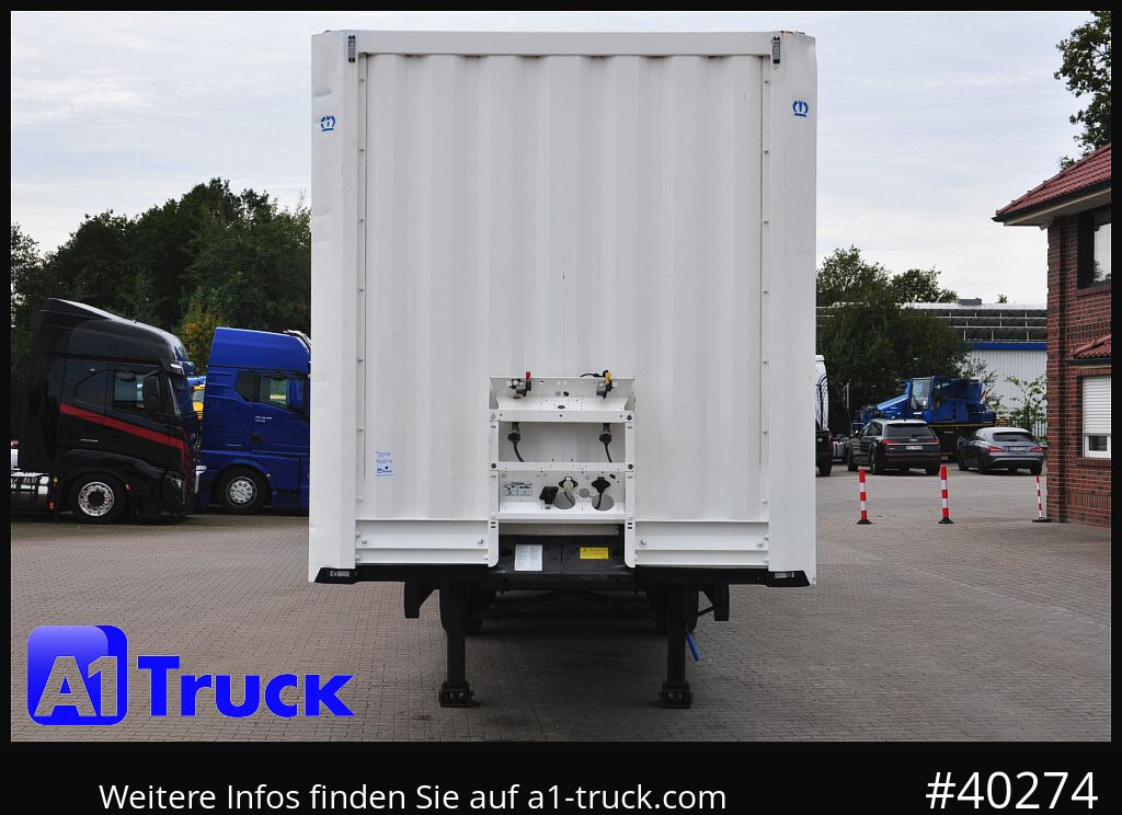 KRONE SDK 27, Koffer, 1 Vorbesitzer, Plywood, - Gesloten oplegger: afbeelding 4 KRONE SDK 27, Koffer, 1 Vorbesitzer, Plywood, - Gesloten oplegger: afbeelding 4