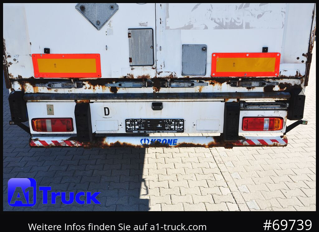 KRONE SDK 27, Koffer, Textil, 1 Vorbesitzer - Gesloten oplegger: afbeelding 2 KRONE SDK 27, Koffer, Textil, 1 Vorbesitzer - Gesloten oplegger: afbeelding 2