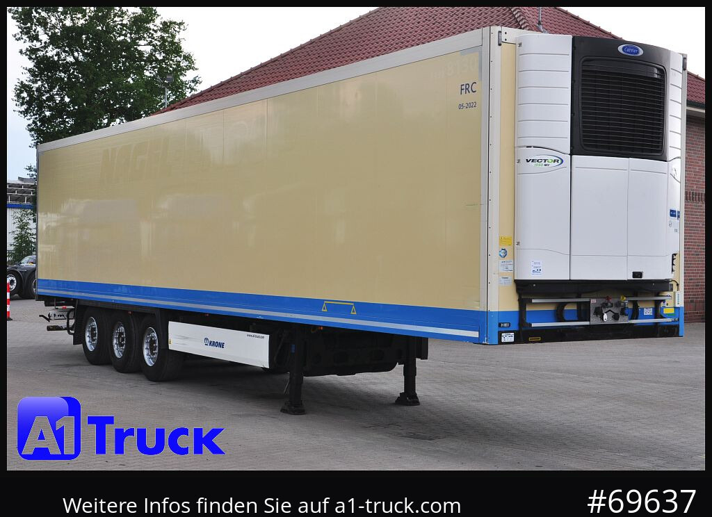KRONE SDR 27 Carrier 1950 Mt. Doppelstock Lift, - Koelwagen oplegger: afbeelding 1 KRONE SDR 27 Carrier 1950 Mt. Doppelstock Lift, - Koelwagen oplegger: afbeelding 1