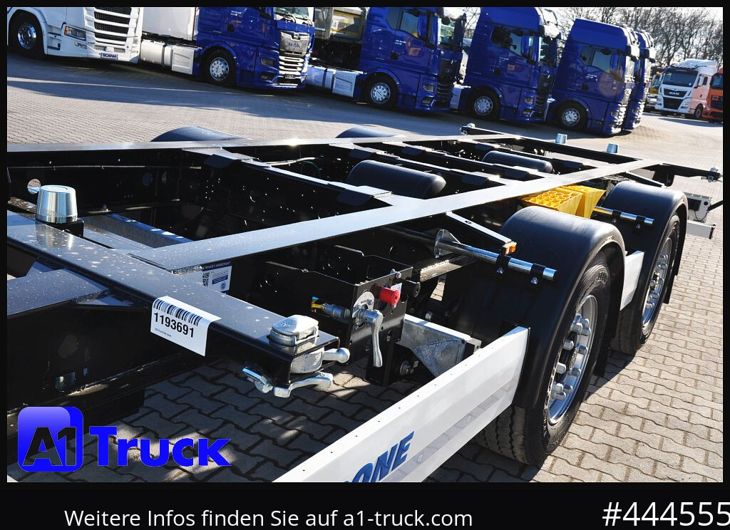 KRONE Tandem, MIDI, für 1120mm + 1320mm, SOFORT, NEU - Containertransporter/ Wissellaadbak aanhangwagen: afbeelding 2 KRONE Tandem, MIDI, für 1120mm + 1320mm, SOFORT, NEU - Containertransporter/ Wissellaadbak aanhangwagen: afbeelding 2