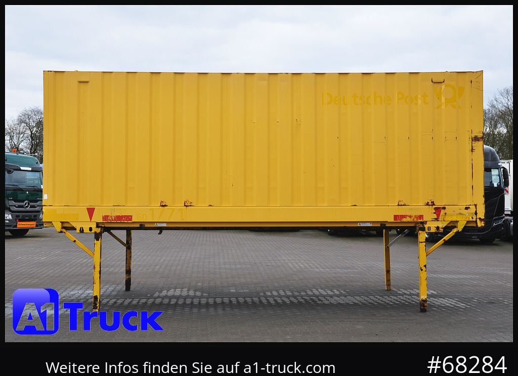 Gesloten laadbak KRONE WB 7,45  Koffer, BDF Wechselbrücke 2530mm: afbeelding 13