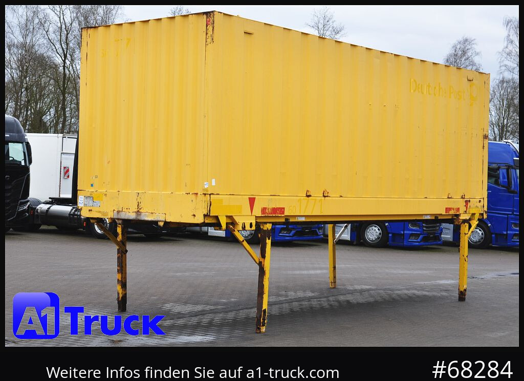 Gesloten laadbak KRONE WB 7,45  Koffer, BDF Wechselbrücke 2530mm: afbeelding 14