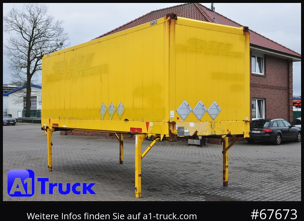 KRONE WB 7,45 Koffer, BDF Wechselbrücke 2550mm - Gesloten laadbak: afbeelding 1 KRONE WB 7,45 Koffer, BDF Wechselbrücke 2550mm - Gesloten laadbak: afbeelding 1