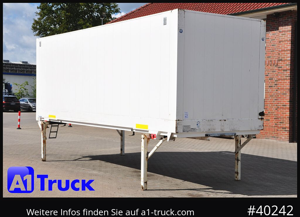 KRONE Wechselbrücke BDF 7,45 Koffer, Textil 2750mm innen, 20 x vorhanden - Gesloten laadbak: afbeelding 1 KRONE Wechselbrücke BDF 7,45 Koffer, Textil 2750mm innen, 20 x vorhanden - Gesloten laadbak: afbeelding 1