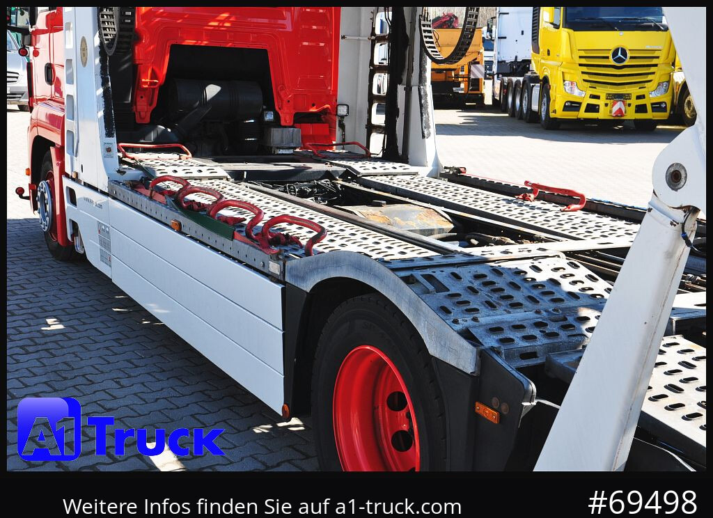 Autovrachtwagen vrachtwagen MAN 18.400 TGX, Autotransporter Kässbohrer,: afbeelding 14